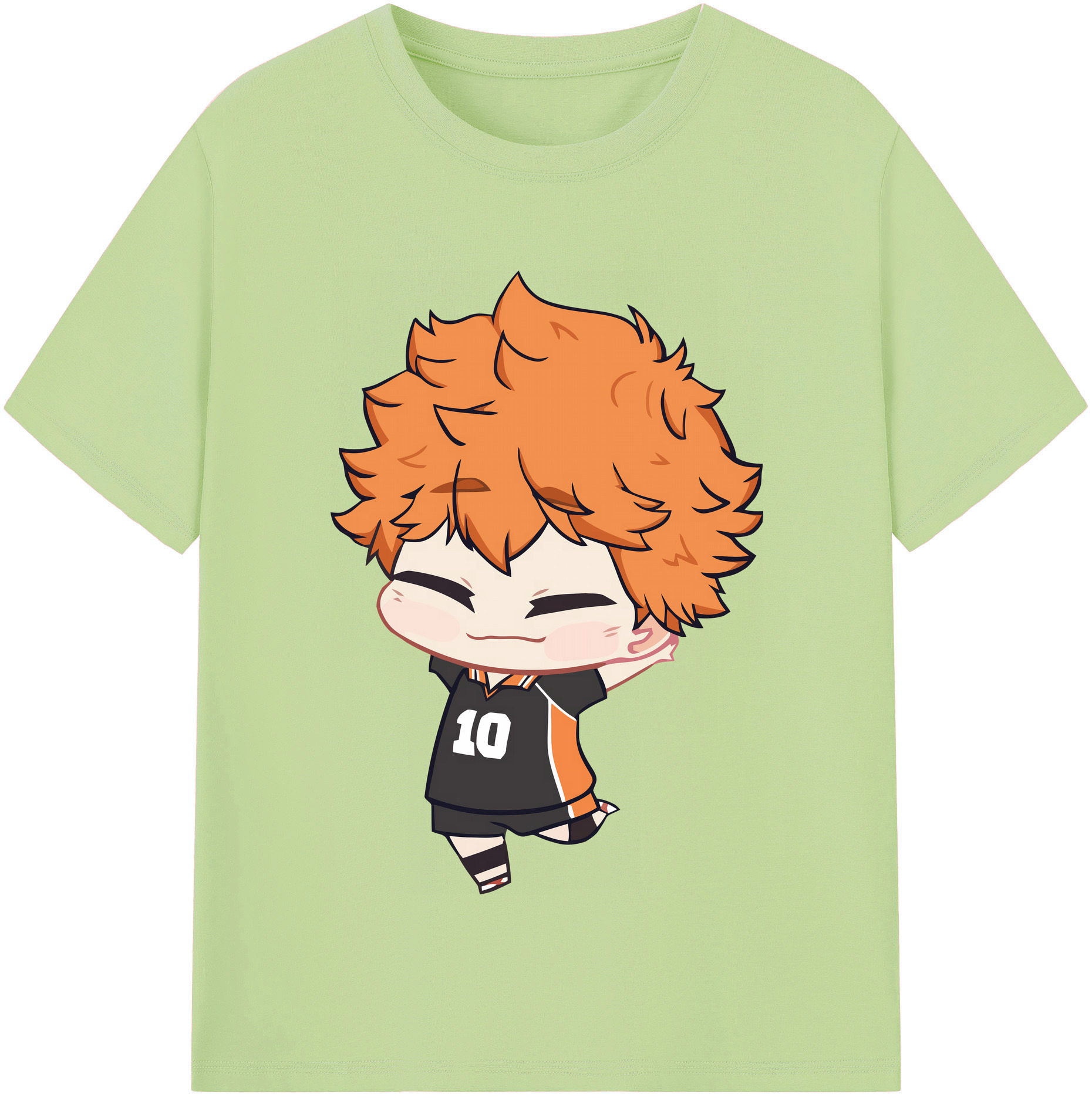 （画像用） ハイキュー!! Haikyu!! 綿100％半袖Tシャツ（フロントプリント）